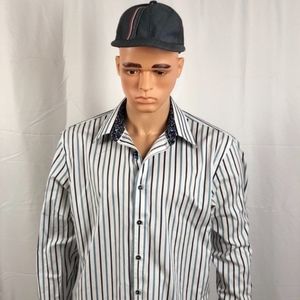 ZAGIRI MEN'S DRESS SHIRT SIZE XL